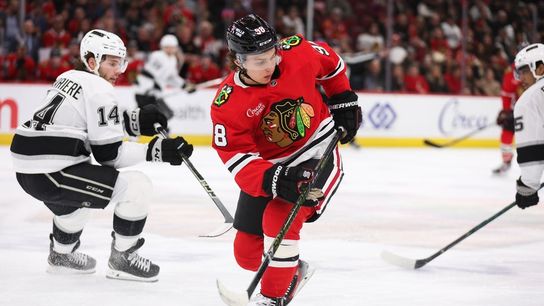 Blackhawks appoint Connor Bedard, 21, team captain (NHL). Photo by Talia Sprague