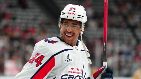 Caps re-sign F Justin Sourdif to 8-year, $50.8M deal (NHL). Photo by Stephen R. Sylvanie