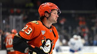 Ducks trade Mason McTavish to Blues for 2 first-rounders (NHL). Photo by Griffin Hooper-Imagn Images