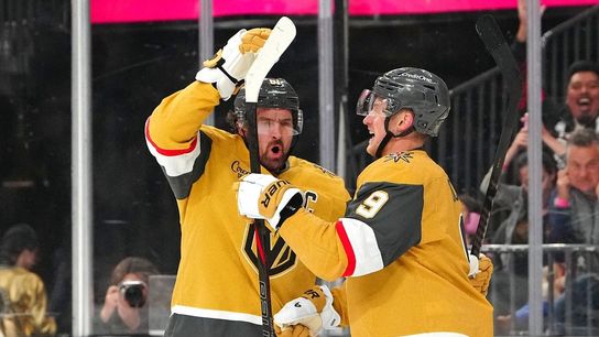 Final on their minds, Knights battle Connor Bedard-less Blackhawks (NHL). Photo by Stephen R. Sylvanie