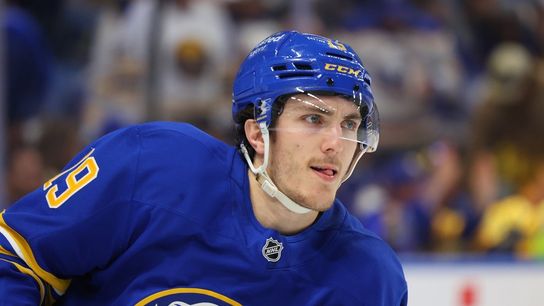 F Peyton Krebs re-signs with Sabres on 4-year, $18M deal (NHL). Photo by Timothy T. Ludwig-Imagn Images