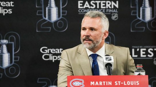 Canadiens extend head coach Martin St. Louis (NHL). Photo by James Guillory-Imagn Images