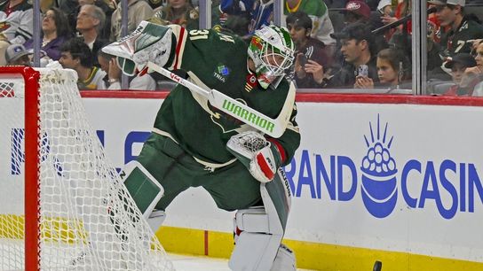 Calvin Pickard stoked for Wild debut against his hometown club, Jets (NHL). Photo by Nick Wosika