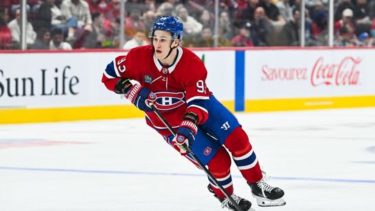 Canadiens F Ivan Demidov (lower body) out 2-4 weeks (NHL)