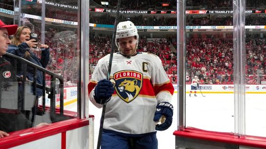 Panthers, without injured captain Aleksander Barkov, take on Ducks (NHL). Photo by James Guillory