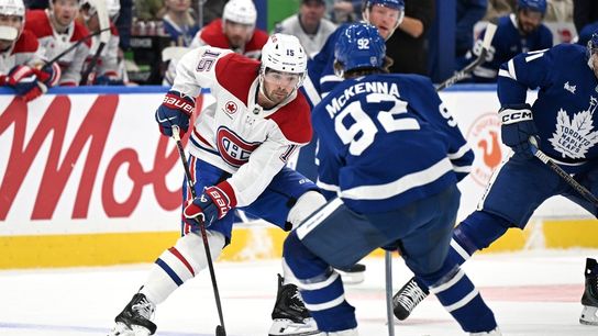 Canadiens end Maple Leafs' 10-game home-opening win streak (NHL)