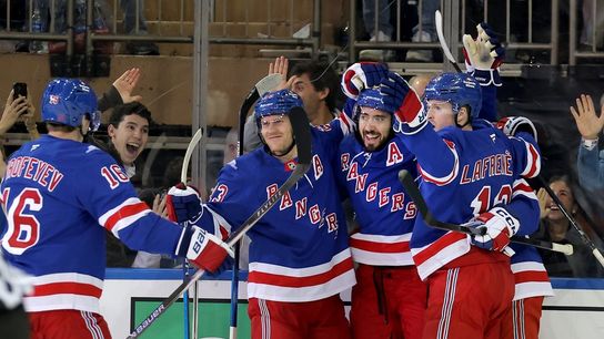 Igor Shesterkin tallies goal, 24 saves as Rangers crush Lightning (NHL). Photo by Brad Penner
