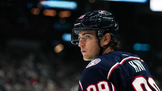 Can Matthew Knies provide encore for Blue Jackets against Mammoth? (NHL)