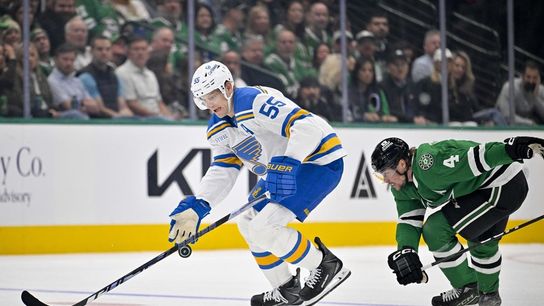 Joel Hofer, Blues start season with shutout win over Stars (NHL)