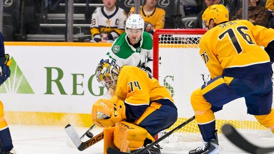 First-period goals hold up as Predators fend off Stars (NHL). Photo by Steve Roberts
