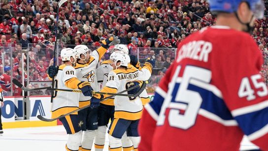 Ryan O'Reilly scores go-ahead goal, as Predators top Canadiens (NHL)