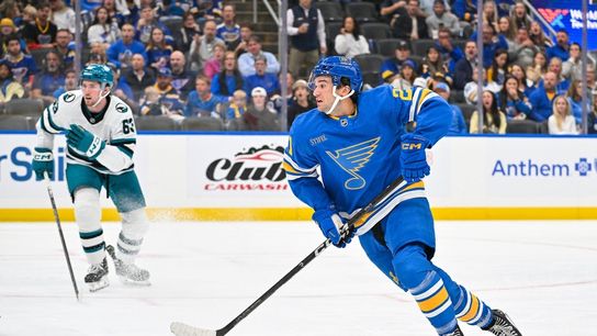 Struggling Blues eager to ignite offense vs. Blue Jackets    (NHL). Photo by Jeff Curry