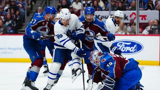 William Nylander (5 points) propels Maple Leafs past Avalanche (NHL). Photo by Ron Chenoy