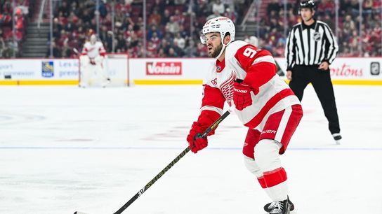 Report: Alex DeBrincat, Red Wings finalizing 7-year contract extension (NHL). Photo by David Kirouac