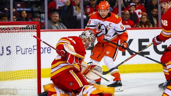 Flames notch 1st win, continue success in road games against Ducks (NHL). Photo by Sergei Belski