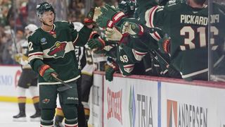 Wild make first-period flurry hold up in win over Golden Knights (NHL). Photo by Bruce Kluckhohn