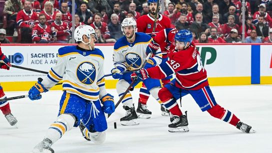 Canadiens relinquish two-goal lead, sink Sabres in shootout (NHL)