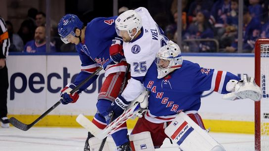 Dylan Garand, Rangers carry hot streak into rivalry game at Devils (NHL). Photo by Brad Penner