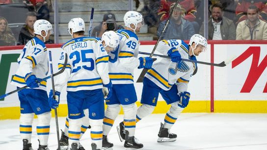 Blues bring high-powered attack into clash with Wild (NHL). Photo by Marc DesRosiers