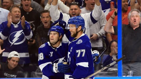 Hedman's overtime winner gives Lightning 4th straight home win (NHL). Photo by Kim Klement Neitzel
