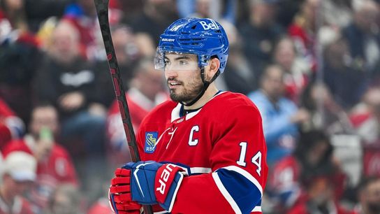 Canadiens captain Nick Suzuki (upper body) out 2-4 weeks (NHL). Photo by David Kirouac
