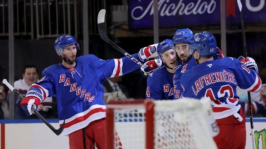 Rangers thrash Ducks, reach 6-0-0 at home for first time in 36 years (NHL). Photo by Brad Penner