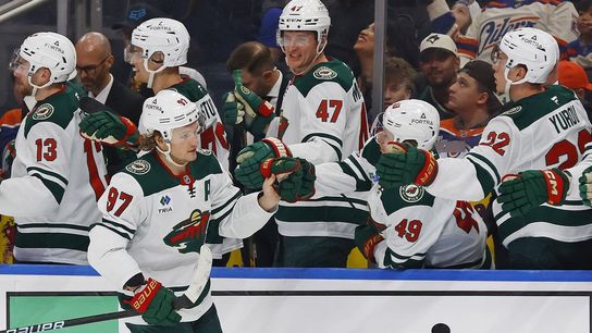 Wild's top line likely to test Flames at both ends (NHL). Photo by Perry Nelson