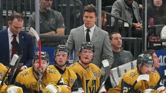 Knights try to shake off blowout as Blues continue homestand (NHL). Photo by Candice Ward