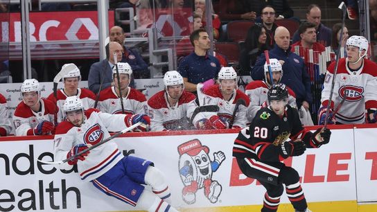 Jake Evans tallies twice, adds assist as Canadiens topple Blackhawks (NHL)