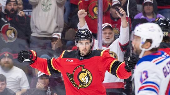 Drake Batherson (3 goals), Senators too strong for Rangers (NHL)